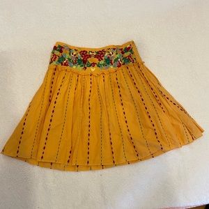 2 for $25--- Maize Anthropologie flirty skirt